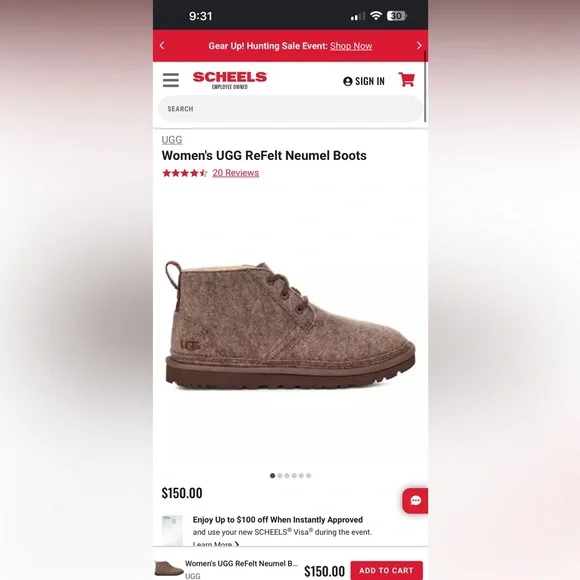 Women's UGG ReFelt Neumel Boots - Picture 6 of 6